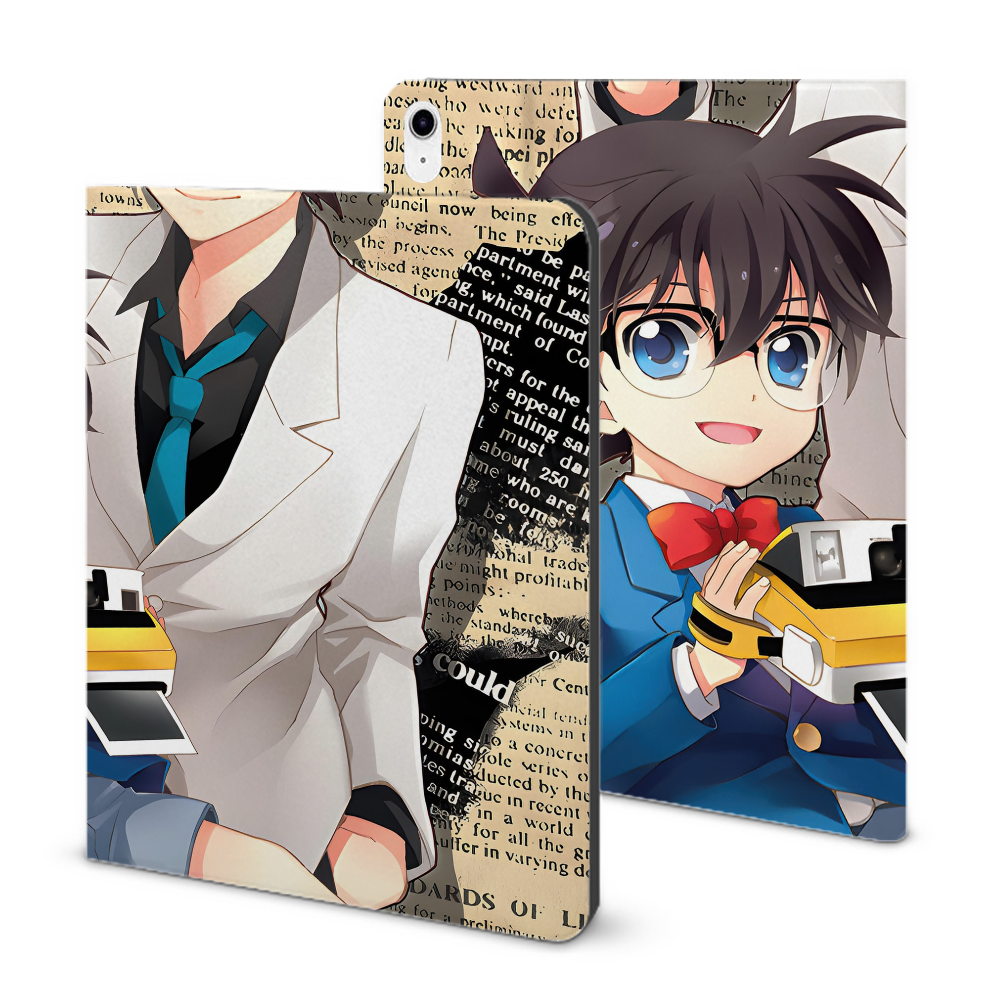 （画像用） ブリーチ BLEACH IPad ケース ブック型 PUレザー TPU 耐衝撃 軽量 薄型 ペン収納なし 全面保護 IPad 各モデル対応
